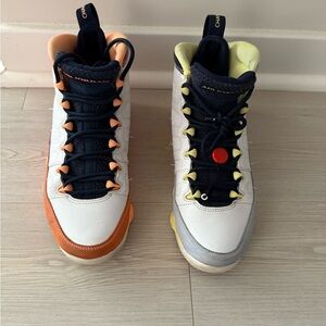 Jordan Kids' Orange and Yellow Sneakers